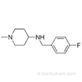 N - [(4-fluorophényl) méthyl] -1-méthyl-4-pipéridinamine CAS 359878-47-0